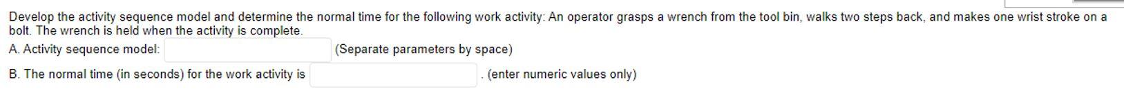 Please show solution Develop the activity