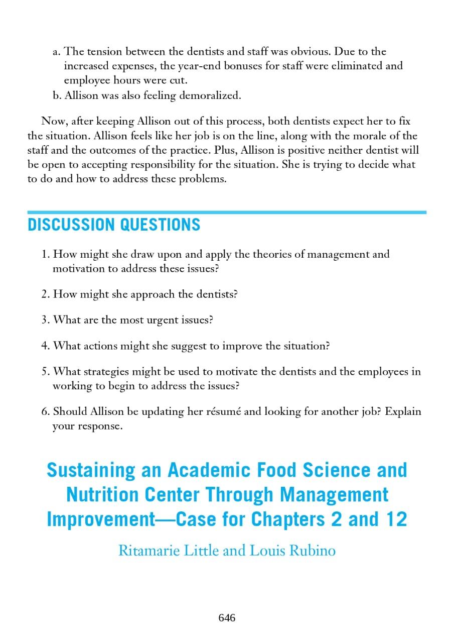 I am asked to analyze the case for the subject of