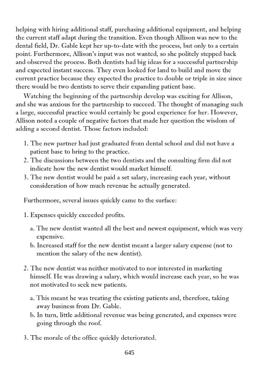 I am asked to analyze the case for the subject of