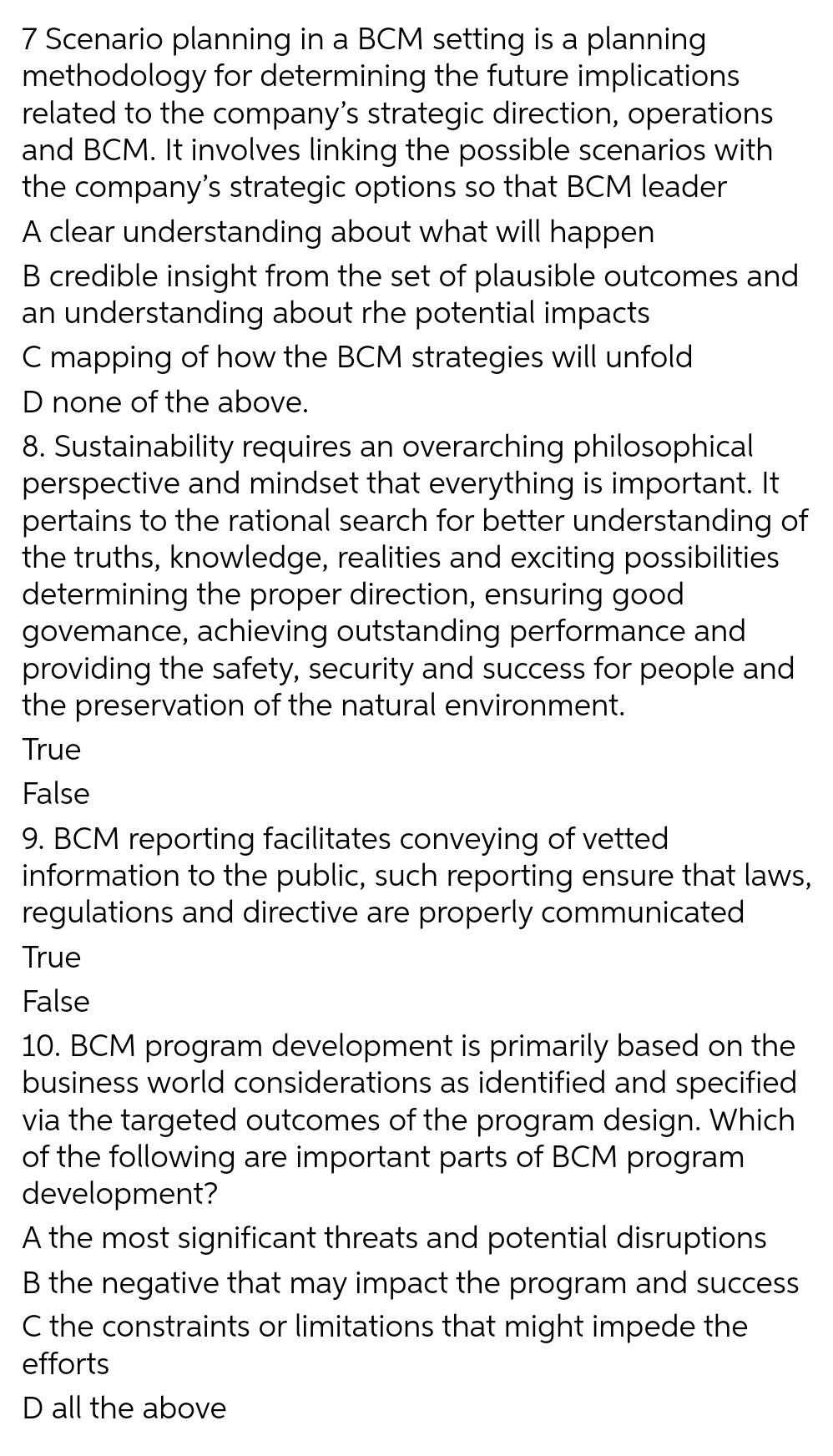 answer fast within 30 mins for upvote. 7 Scenario