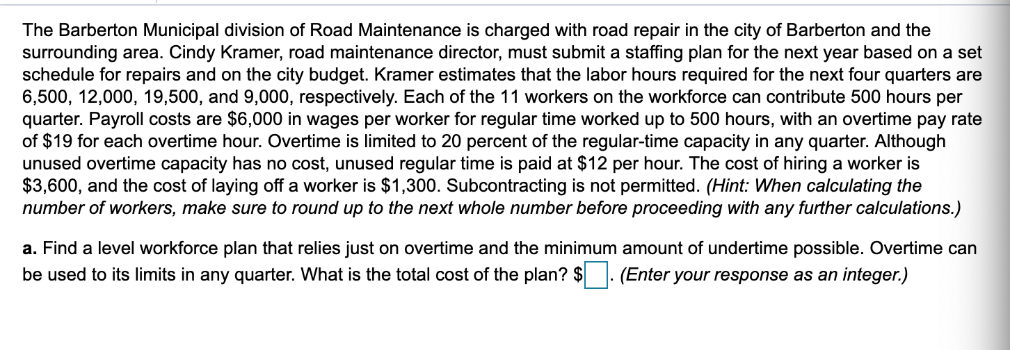 b.) Use a chase strategy that varies the