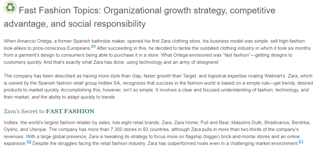 I need help with these questions! Fast Fashion