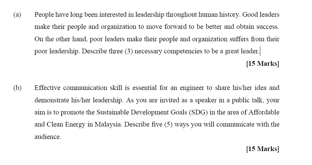 People have long been interested in leadership