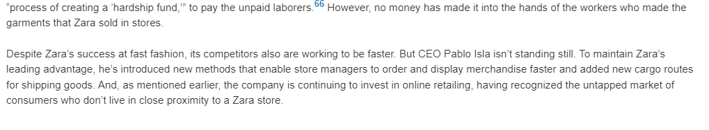 I need help with these questions! Fast Fashion