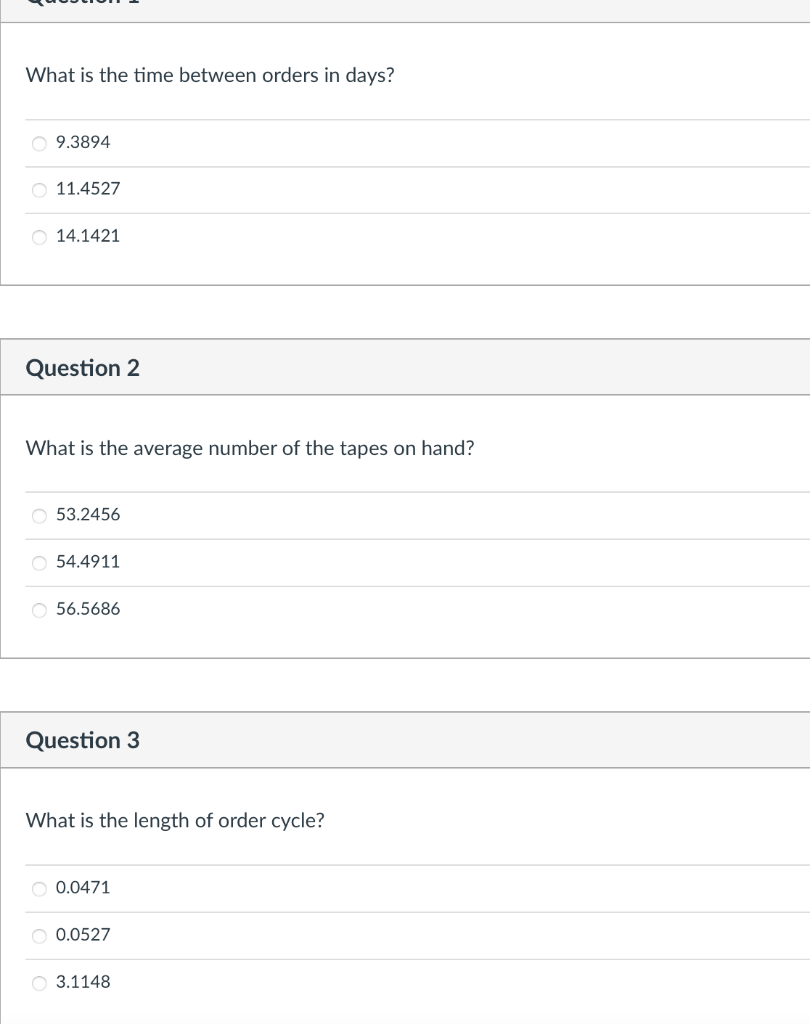 The STU company buys 200 tapes per month. The