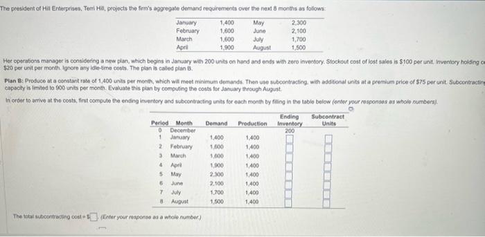 Hor operations manager is considering a new plan,