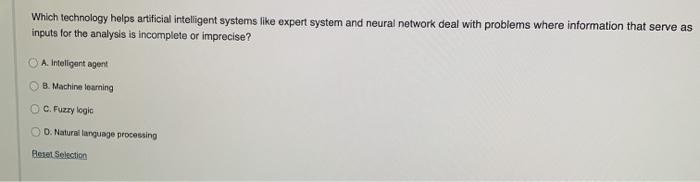 Which technology helps artificial intelligent