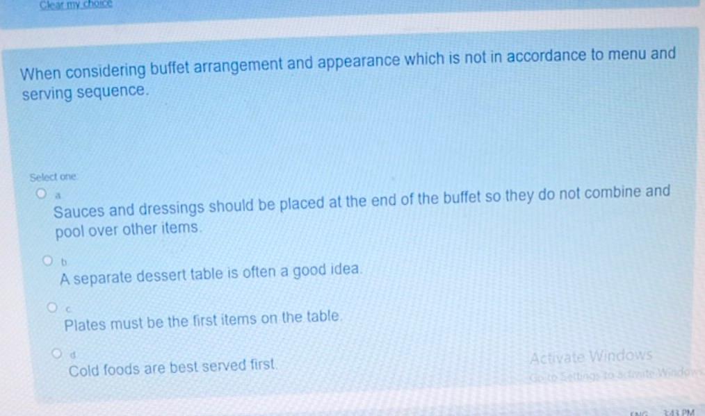 do fast Cleat my choice When considering buffet