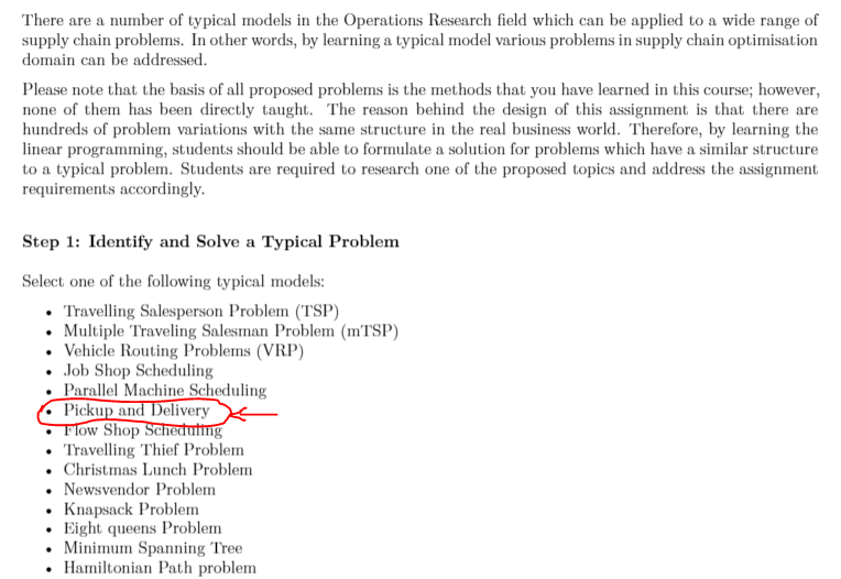 There are a number of typical models in the