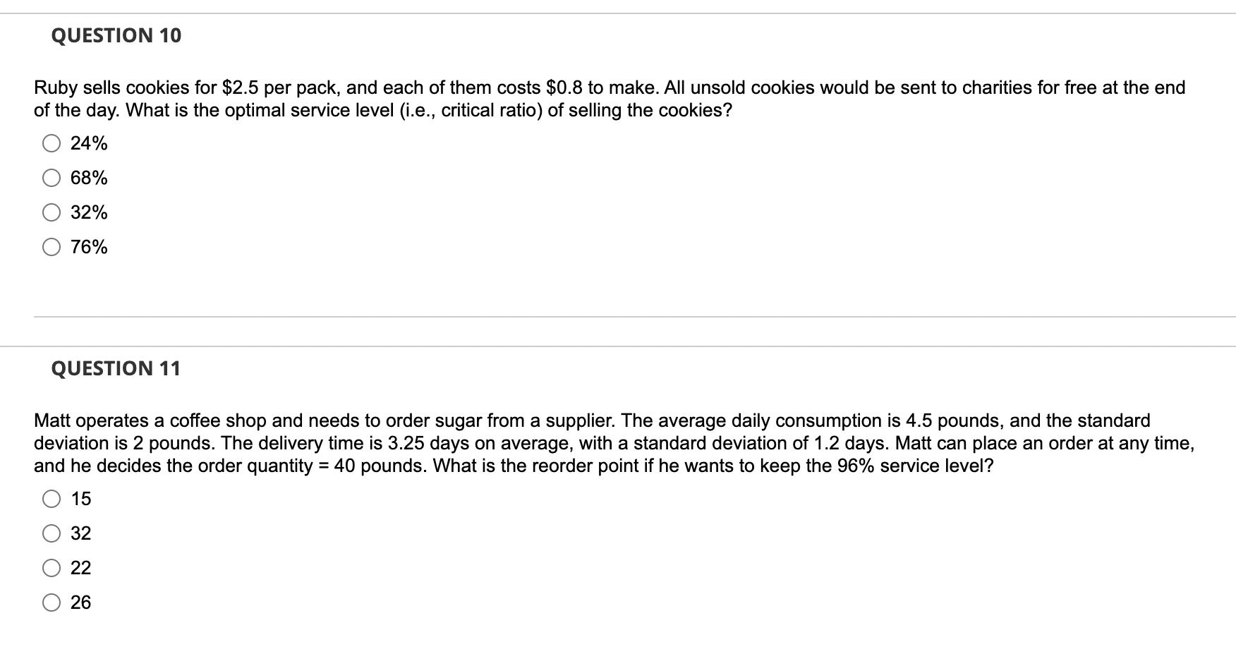 Ruby sells cookies for $2.5 per pack, and each of