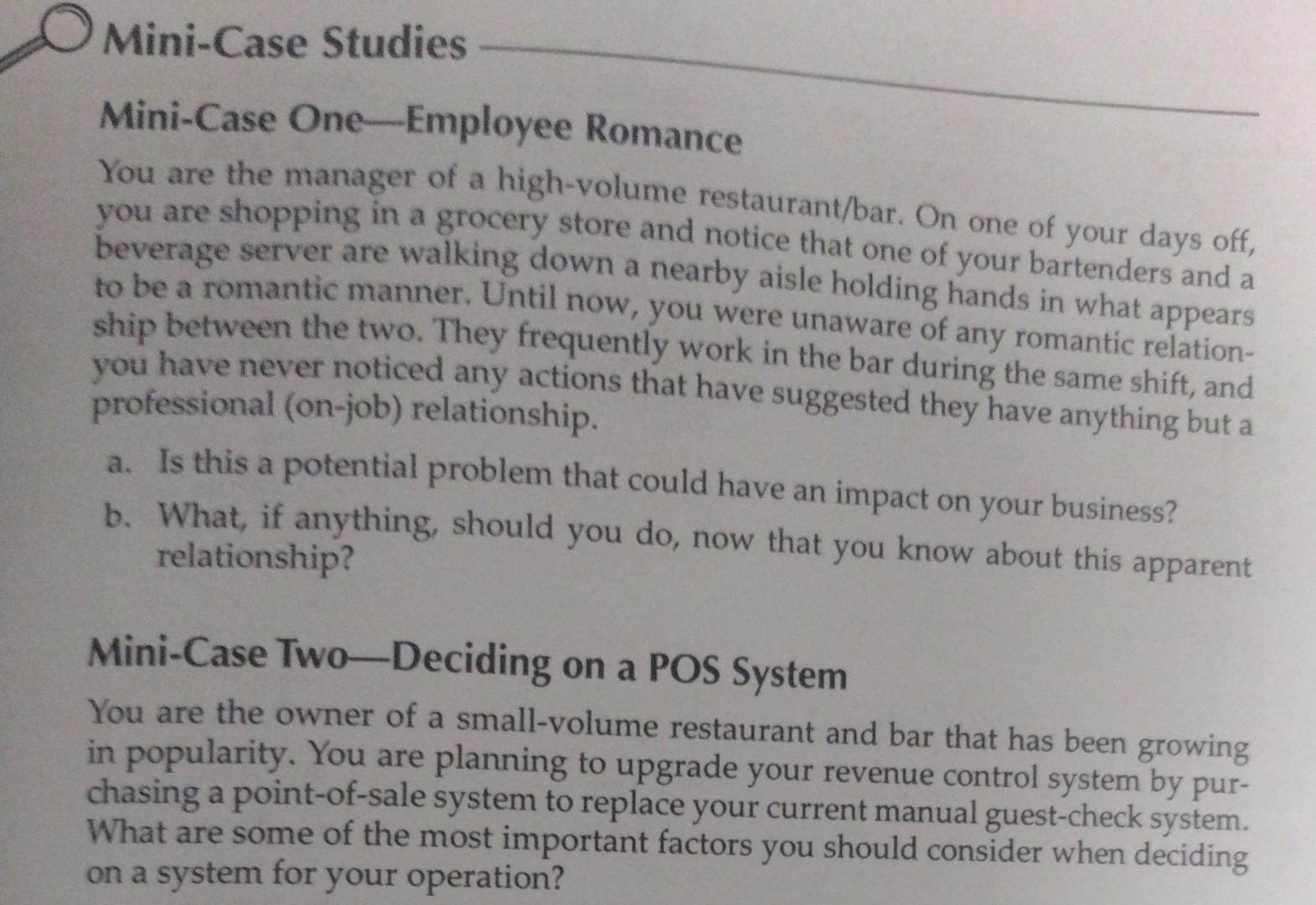 Do case study 1 a and b, also case study 2