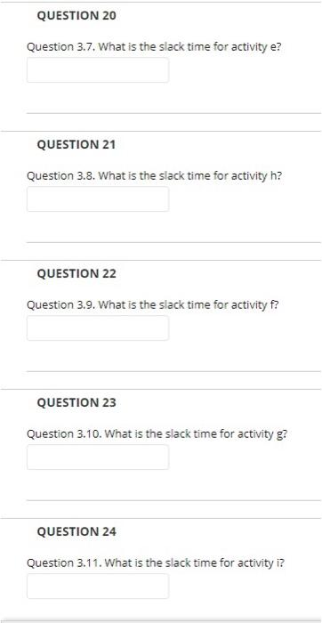 QUESTION 14 1. Problem 3. Using the information