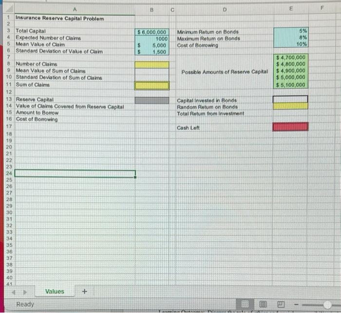 Q1) What is the Decision Variable? and Range of