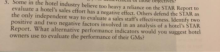 3. Some in the hotel industry believe too heavy a