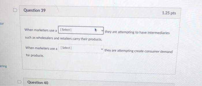 When marketers use a they are attempting to have