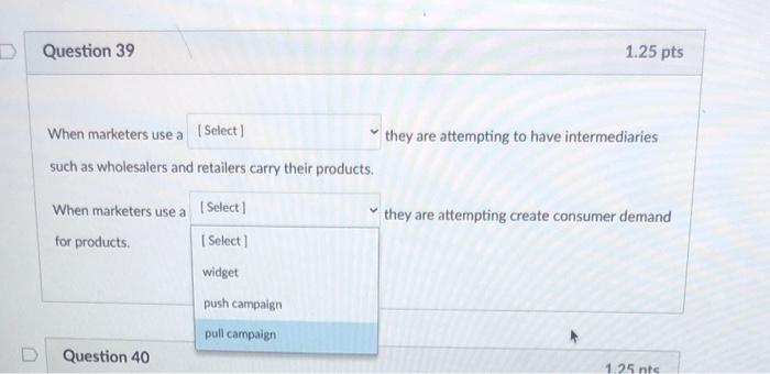 When marketers use a they are attempting to have