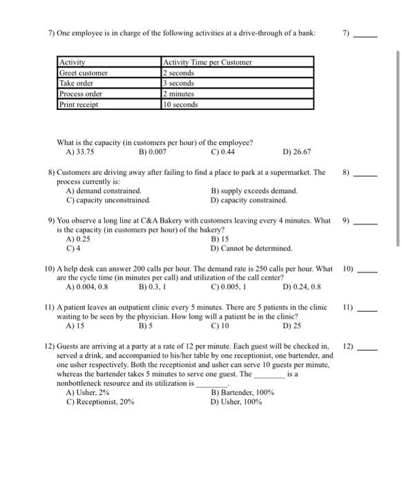 TRUE/FALSE. Write 'T' if the statement is true