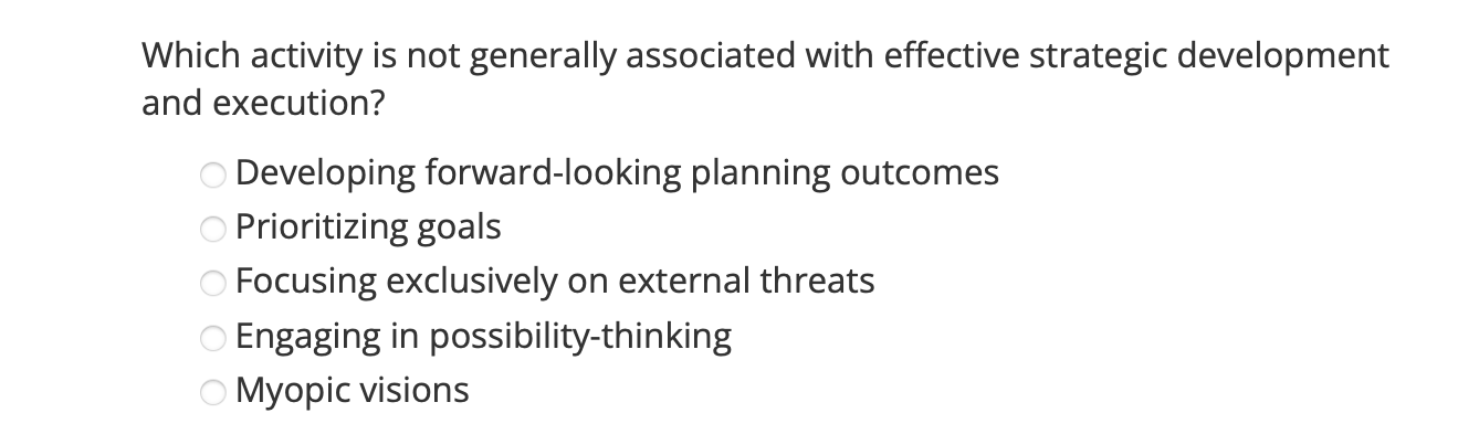 Which activity is not generally associated with