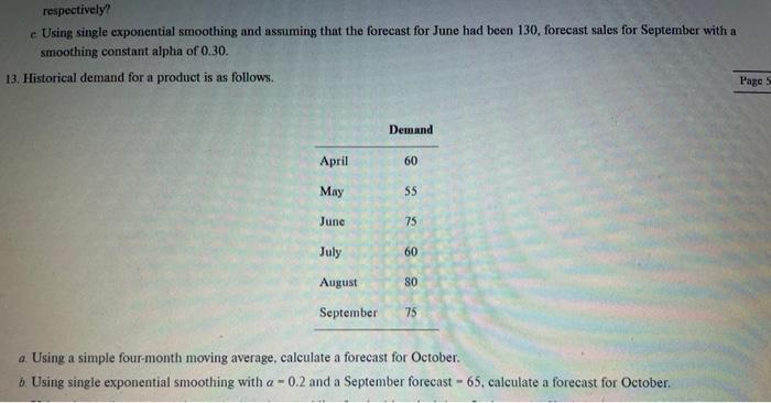 respectively? e Using single exponential