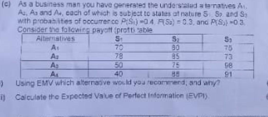 Pls assist me to solve this question c) As a