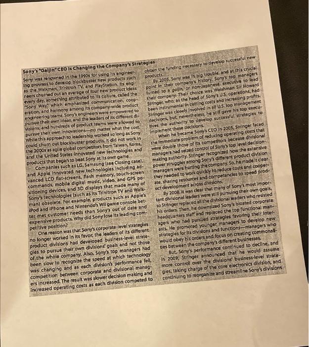 Sir Howard Stringer was fired by the board of