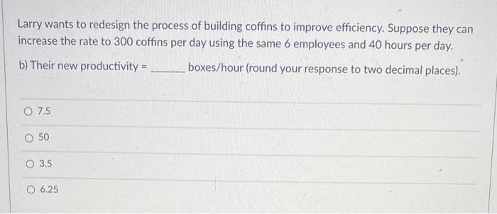 show work, thank you!! Larry wants to redesign