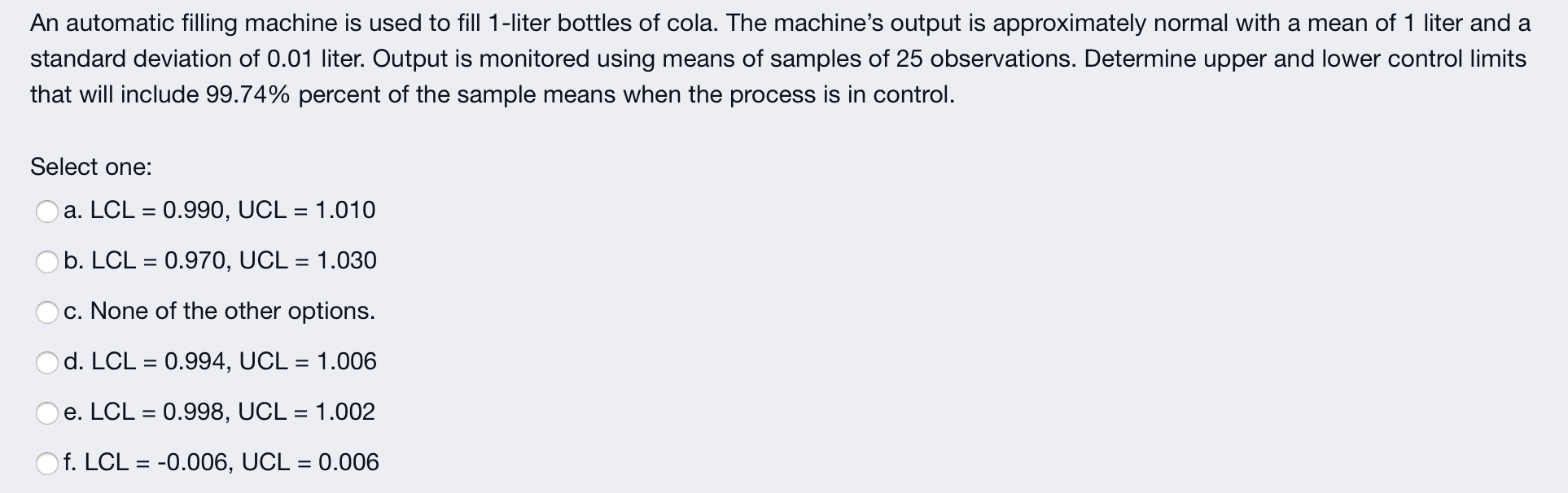 An automatic filling machine is used to fill