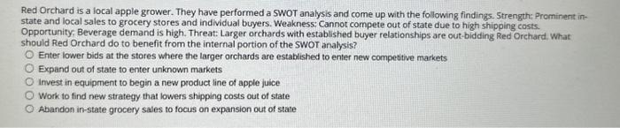 Red Orchard is a local apple grower. They have