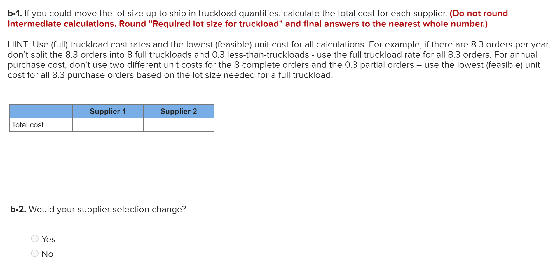Your company assembles five different models of a