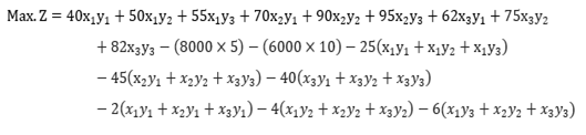 Formulate as an LP model and solve using excel.