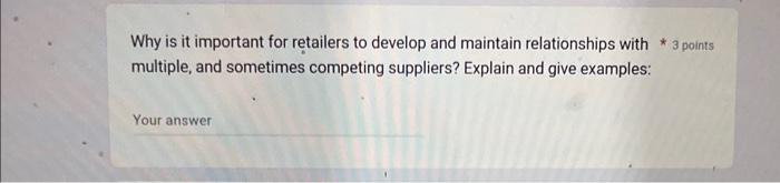 Why is it important for retailers to develop and