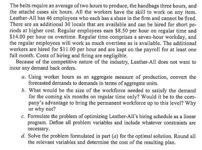 Solve using Excel and Solver make in the