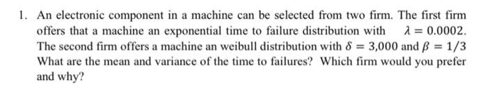 An electronic component in a machine can be