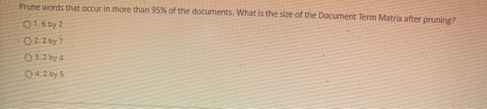 Question from your analye Tree or False if you