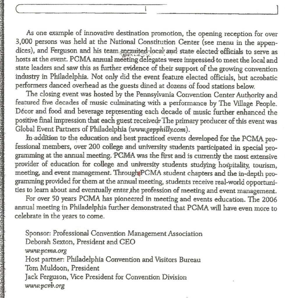 1-What is the purpose of the event? 2-How was