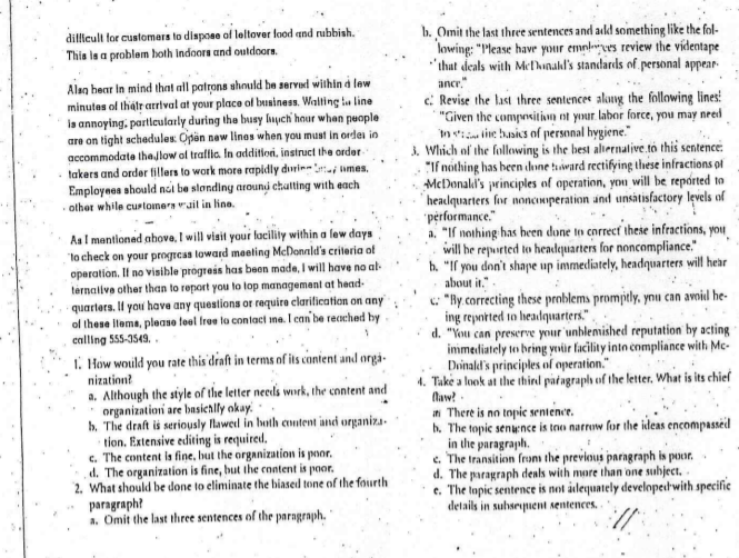 can someone solve all 4 parts Over the past ten