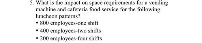 5. What is the impact on space requirements for a