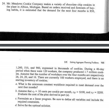 Solve C and D in excel. All I need 24. Mr.