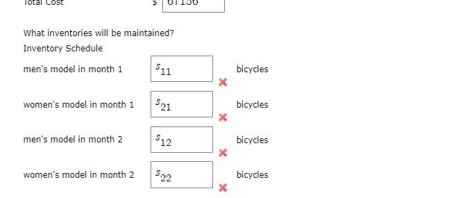 A linear programming computer package is needed.