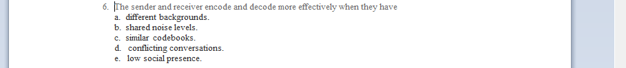 6. The sender and receiver encode and decode more