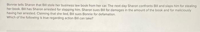 Bonnie tells Sharon that Bill stole her business