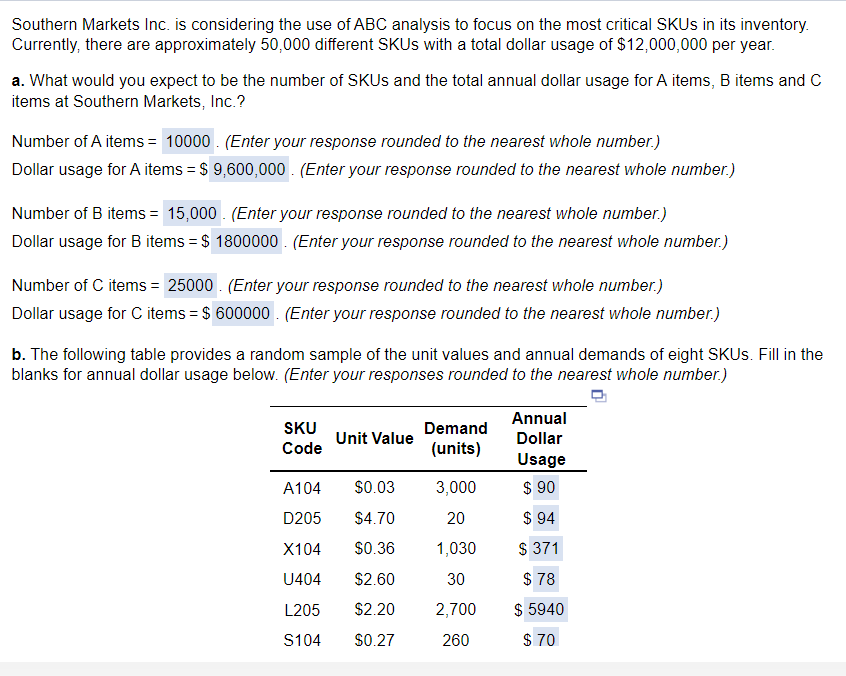 Southern Markets Inc. is considering the use of