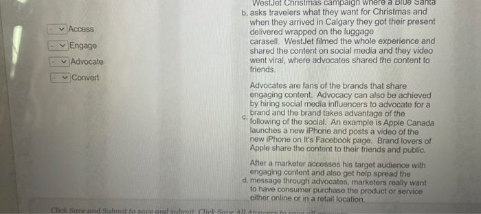 WestJet Christmas campaign where a Blue Santa b.