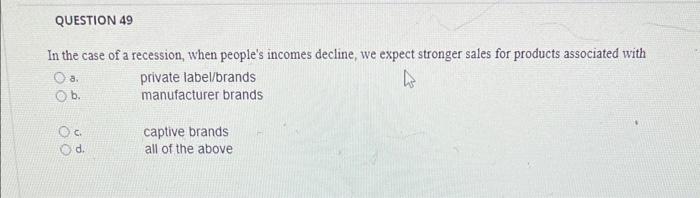 All 5 would be helpful! Market/Product