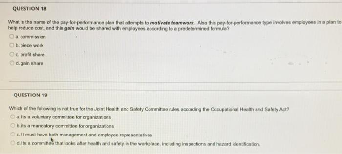 QUESTION 18 What is the name of the