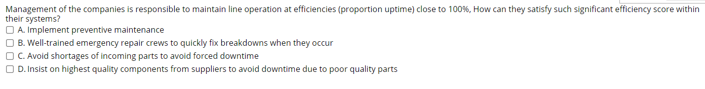 Management of the companies is responsible to