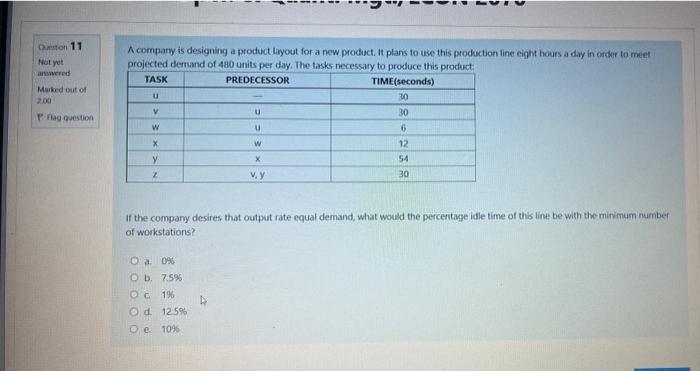 need answer A company is designing a product