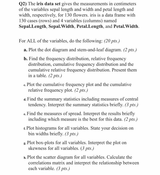 we need to write all the answer to the questions