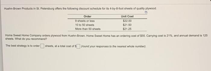 Huehn-Brown Products in St. Petersburg offers the