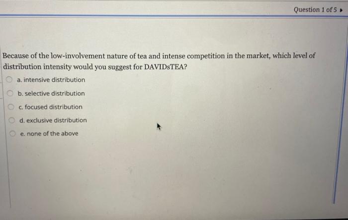 DAVIDsTEA: The Need for Flexibili-tea A success